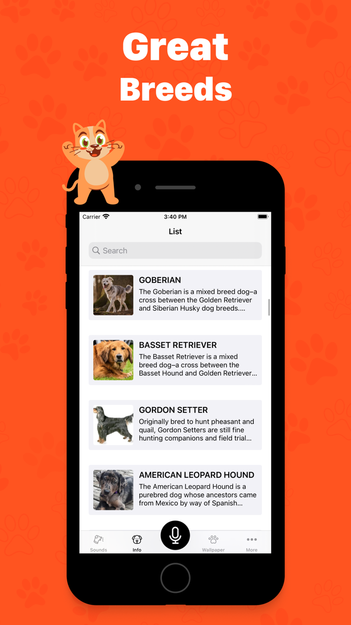 Human to cat translator app