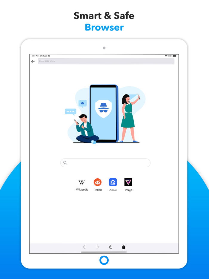 DManagér - Private Browser