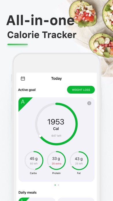 Calorie Calculator+ by FoodFly screenshot 2