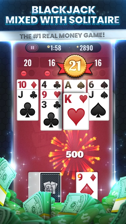 Play 21 - Real Money Card Game screenshot-0