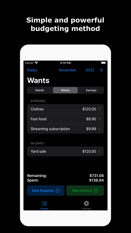 RULEIT - Your Budget App