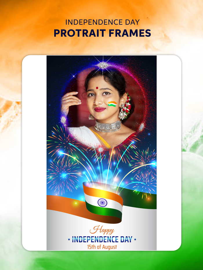 Independence Day Frames  Card