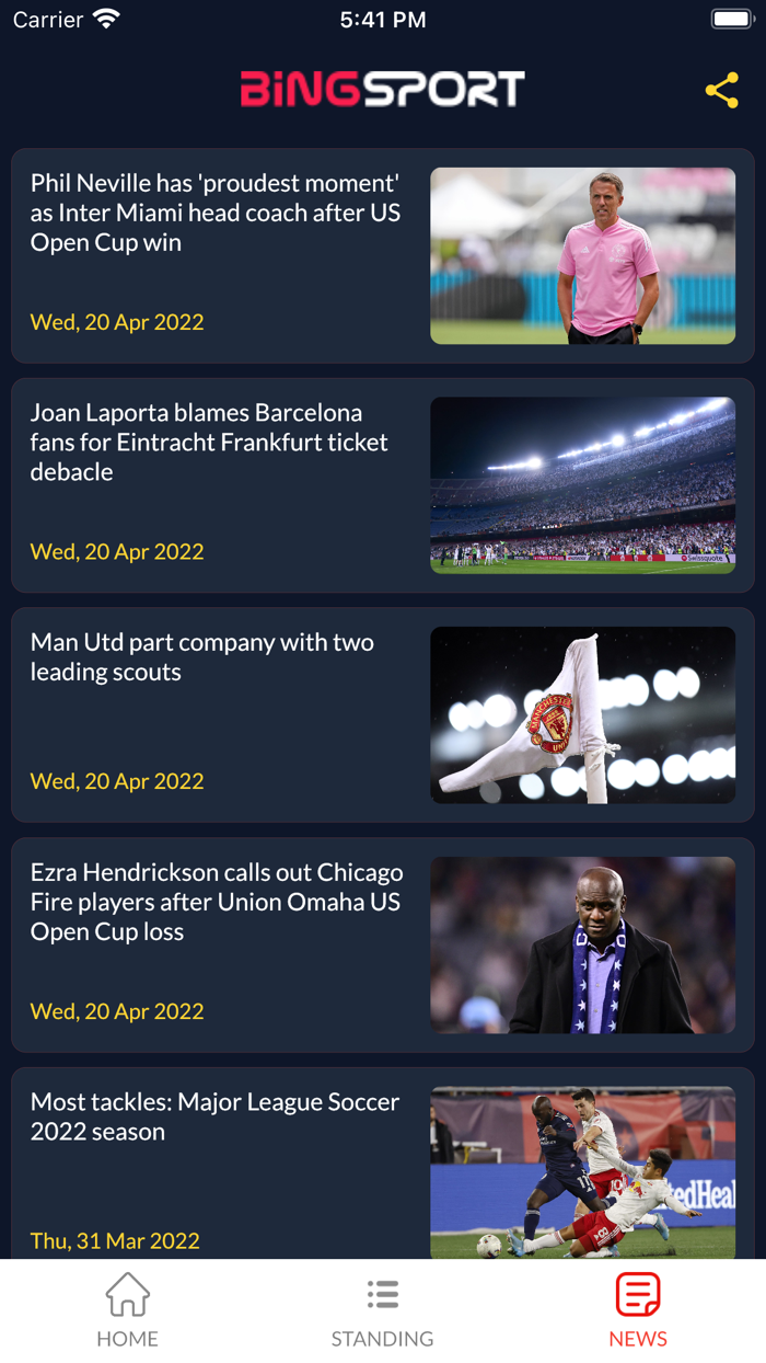 Bingsport - Sports Live