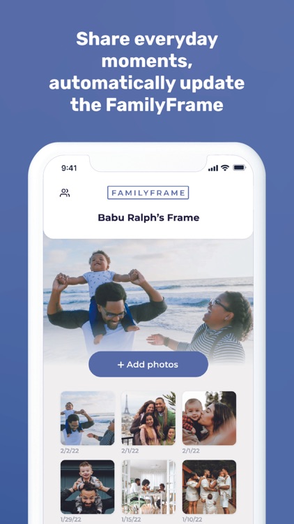 FamilyFrame - Easy Video Calls