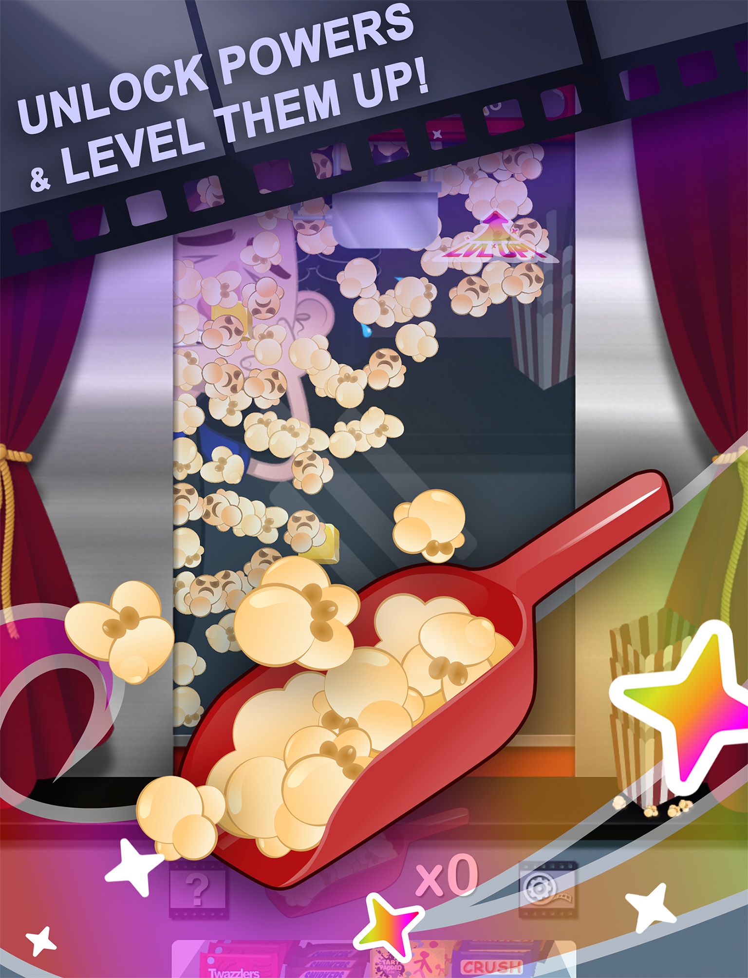 Popcorn Invasion: Tapping Game screenshot 3