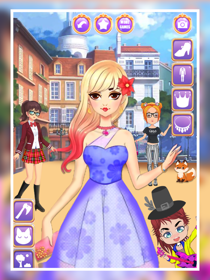 Dress Up Chibi Maker Doll Game