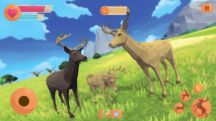 Forest Deer Simulator Game 3D