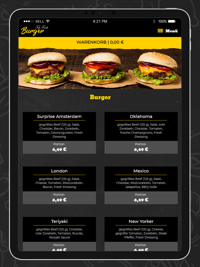 Top Fresh Burger Hamburg