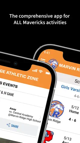 Game screenshot Marvin Ridge Athletic Zone apk