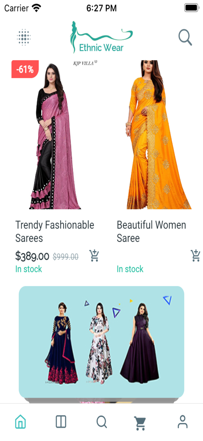 Ethnic Wear App