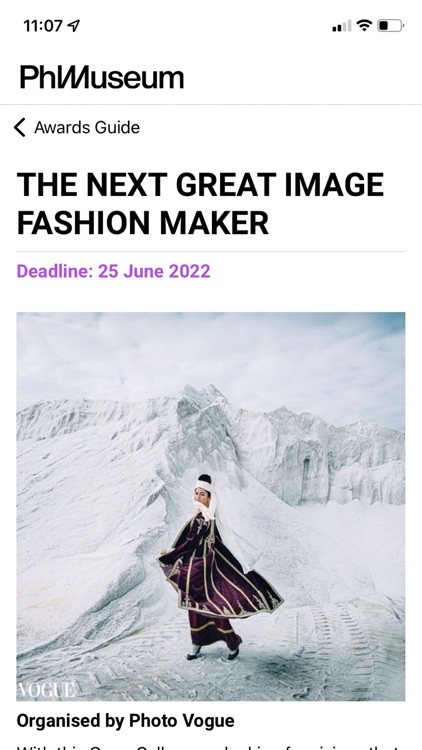 Photo Awards Guide by PhMuseum screenshot-4