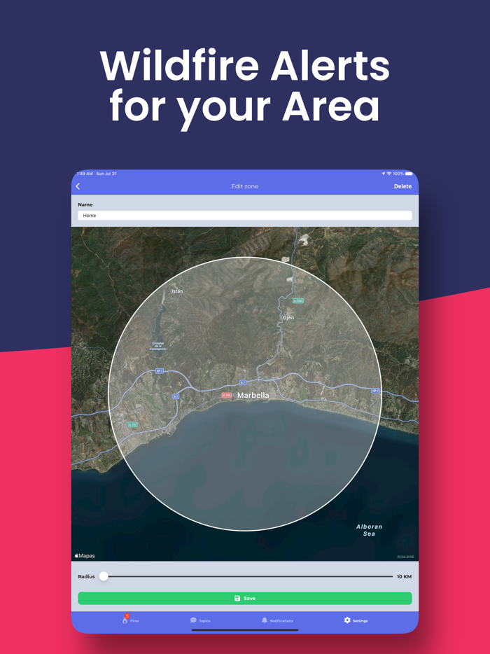 Wildfire Watch Andalusia