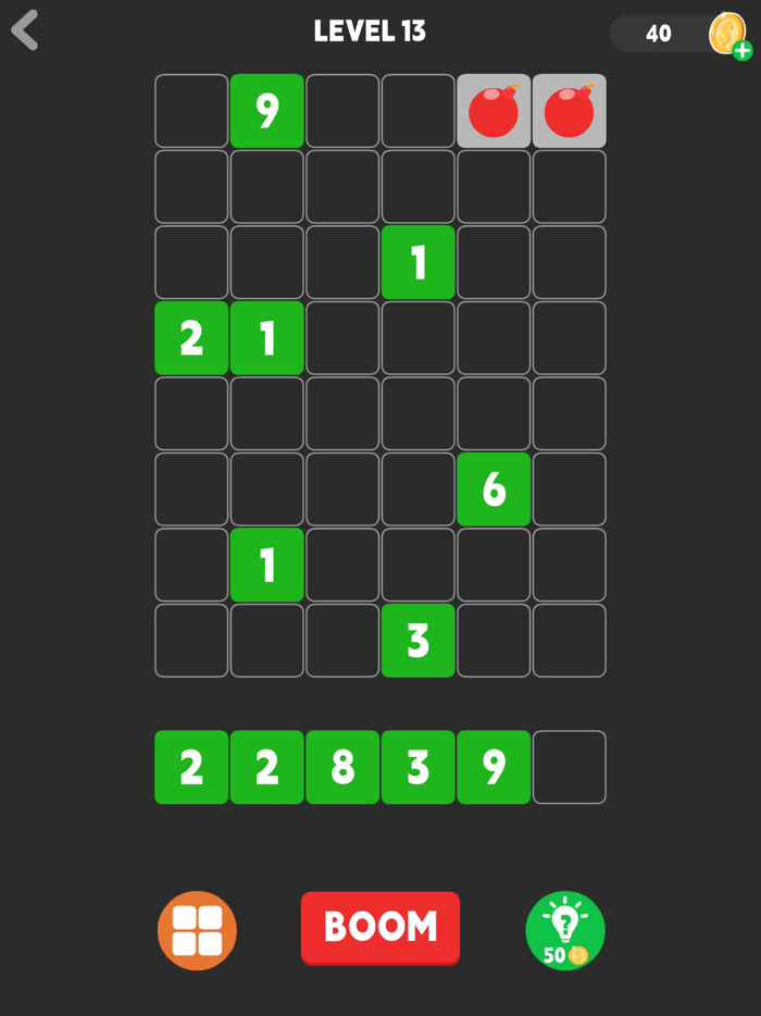 Word Boom-Word and number game