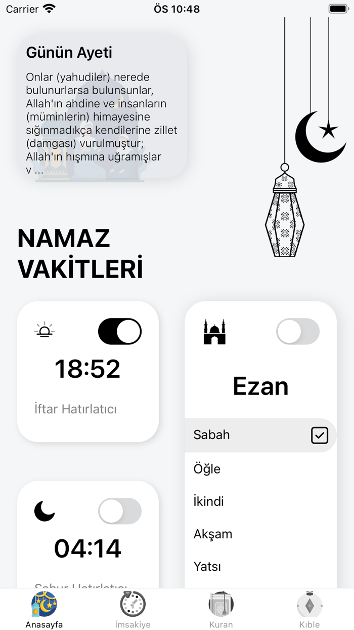 Namaz Vakitleri -Kuran,Kıble