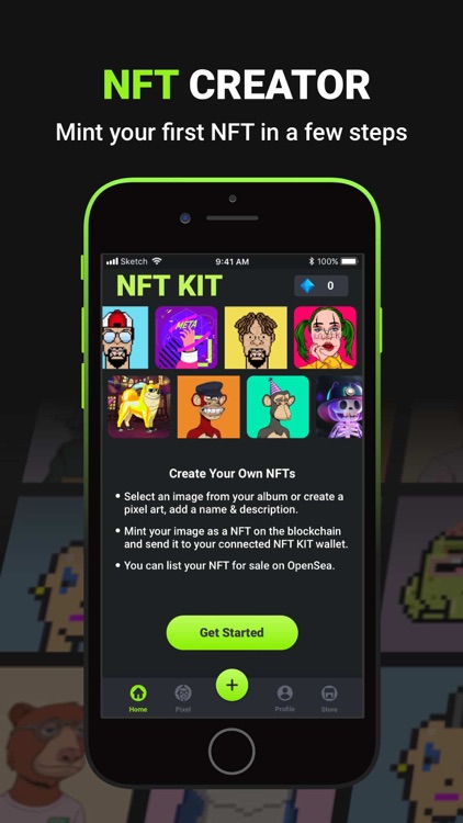 NFT Kit: Pixel Art NFT Creator