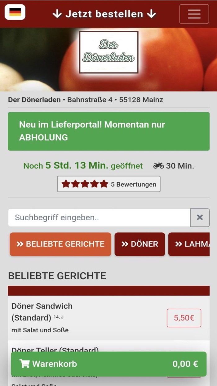 Der Dönerladen - Mainz