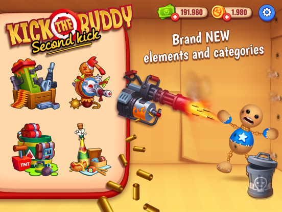 Kick the Buddy: Second Kick screenshot 2