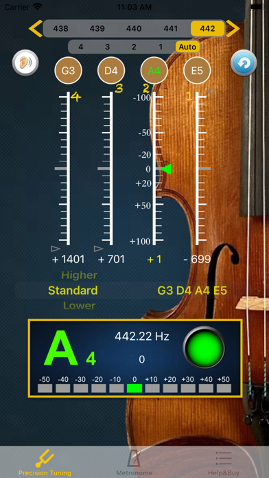 ViolinTuner - Tuner for Violin screenshot 2