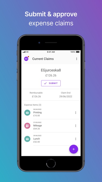 Expenses Mobile by Selenity Ltd