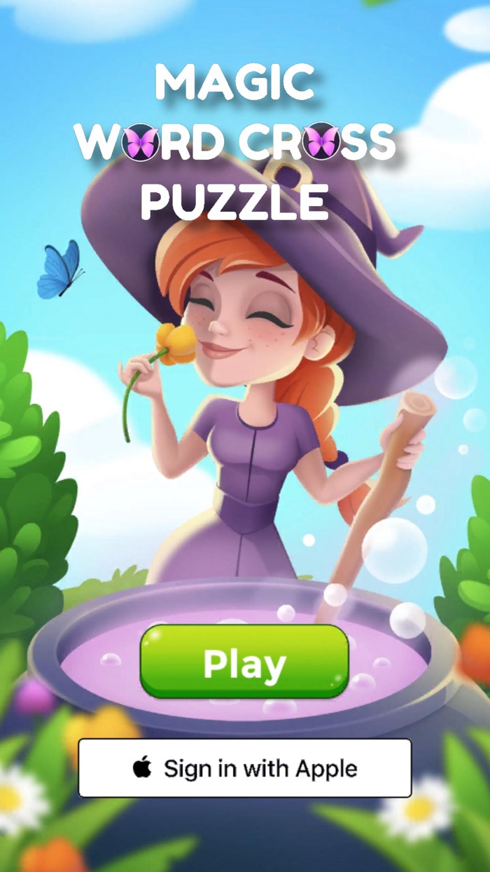 Magic Word Cross Puzzle