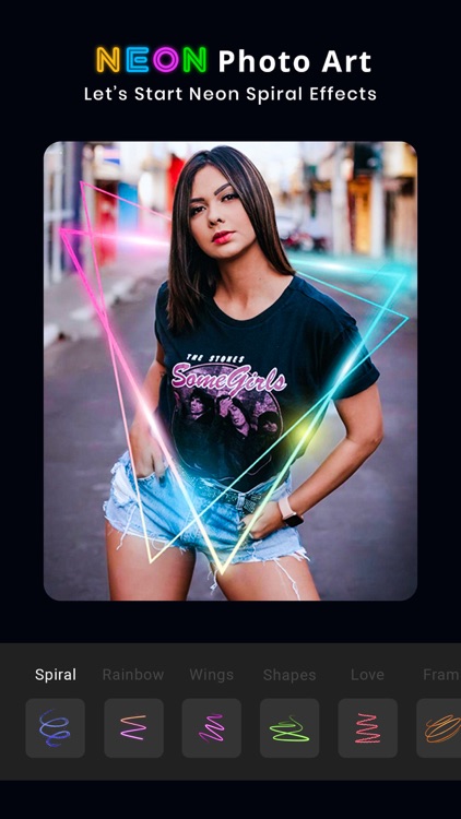 Neon Photo Art screenshot-3