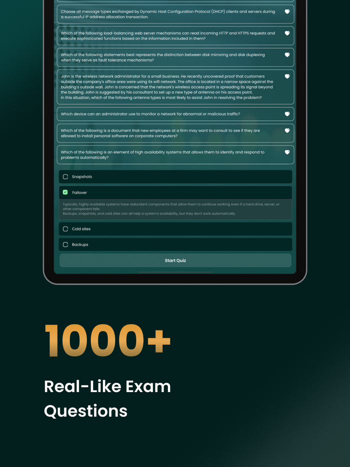 CompTIA Network Exam