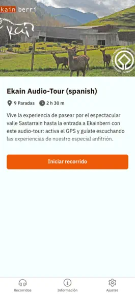 Game screenshot Ekain Audio Tour mod apk