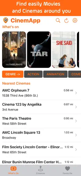 Game screenshot CinemApp Cinema & Showtimes mod apk