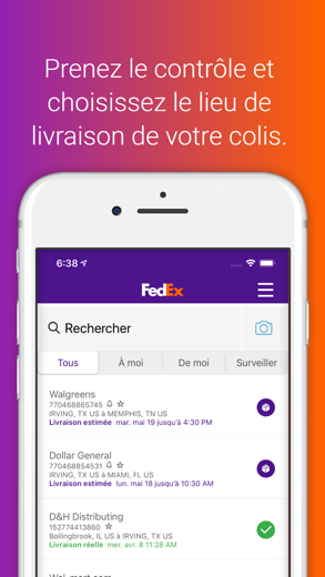 FedEx Mobile capture d'écran 3