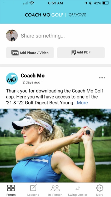 Coach Mo Golf