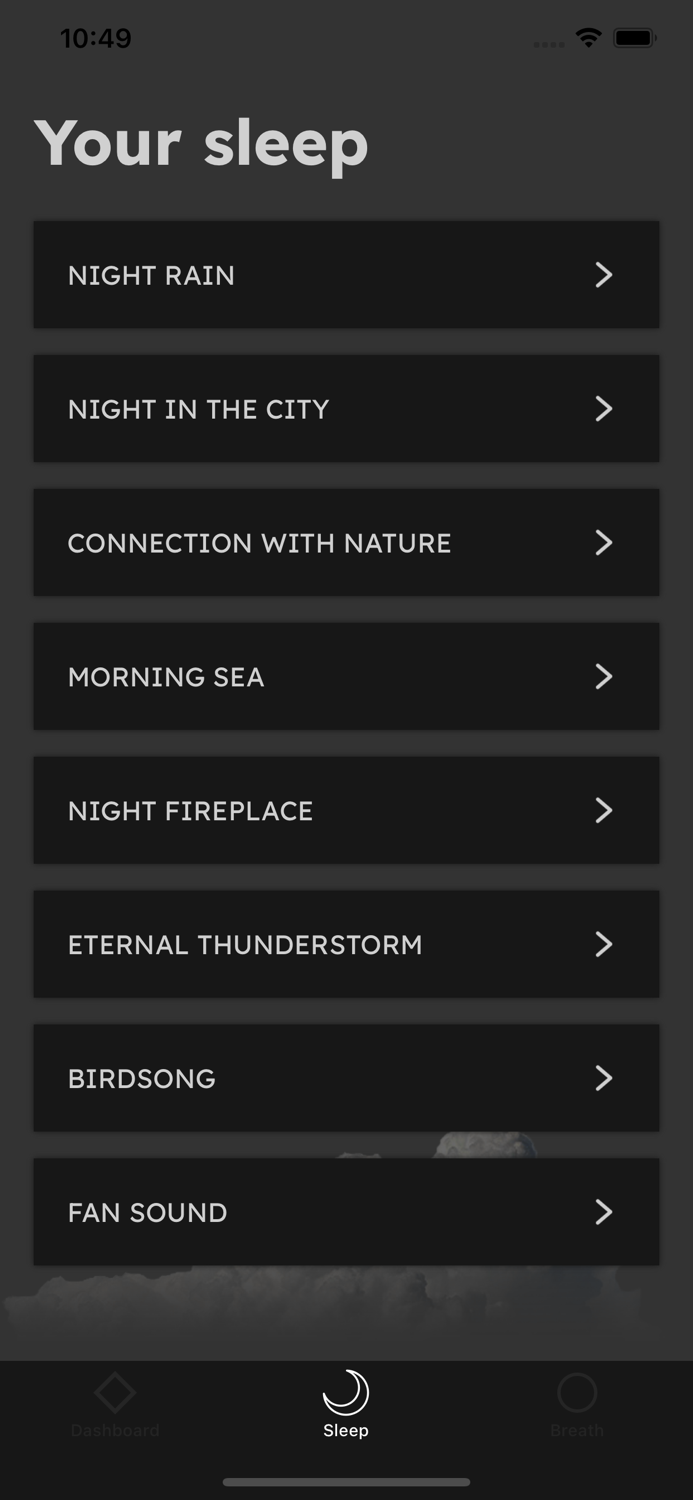 Dream Sounds Anxiety, Stress