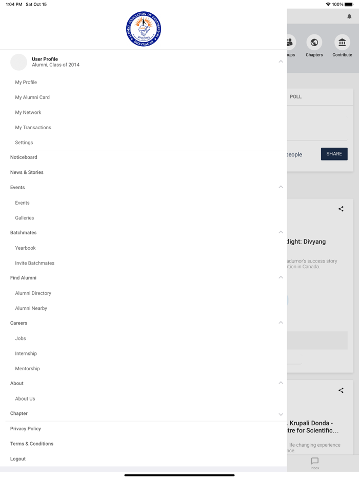 GYANMANJARI Alumni App - AAG