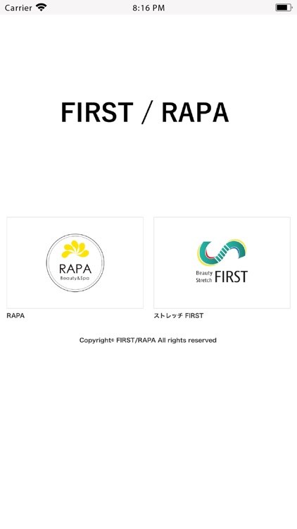 FIRST/RAPA