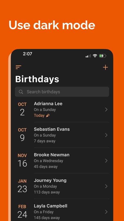 CakeLog: Birthday & Gift Log screenshot-4
