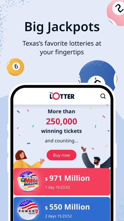 theLotter Texas Play Lottery screenshot-0