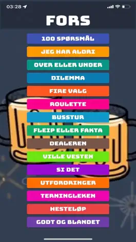 Game screenshot Fors - 15 drikkeleker til vors mod apk