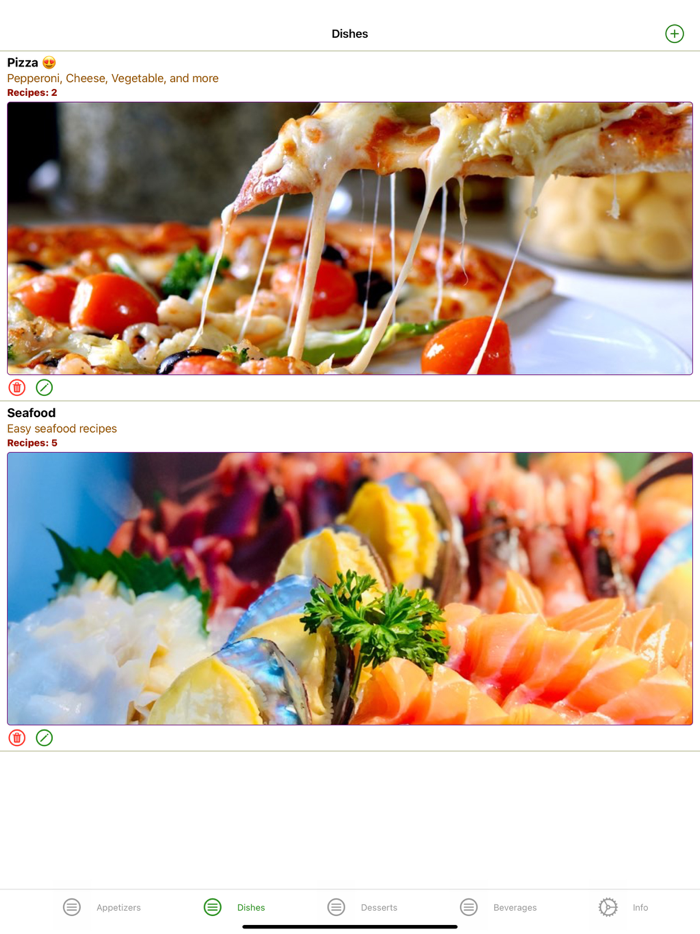 My Recipes Create and Share