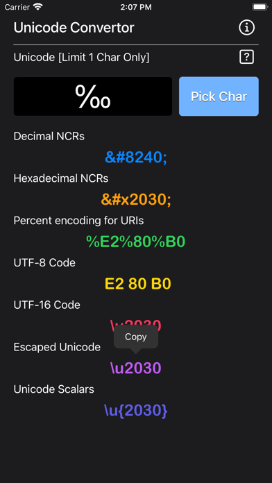Unicode Converter Plus screenshot 5