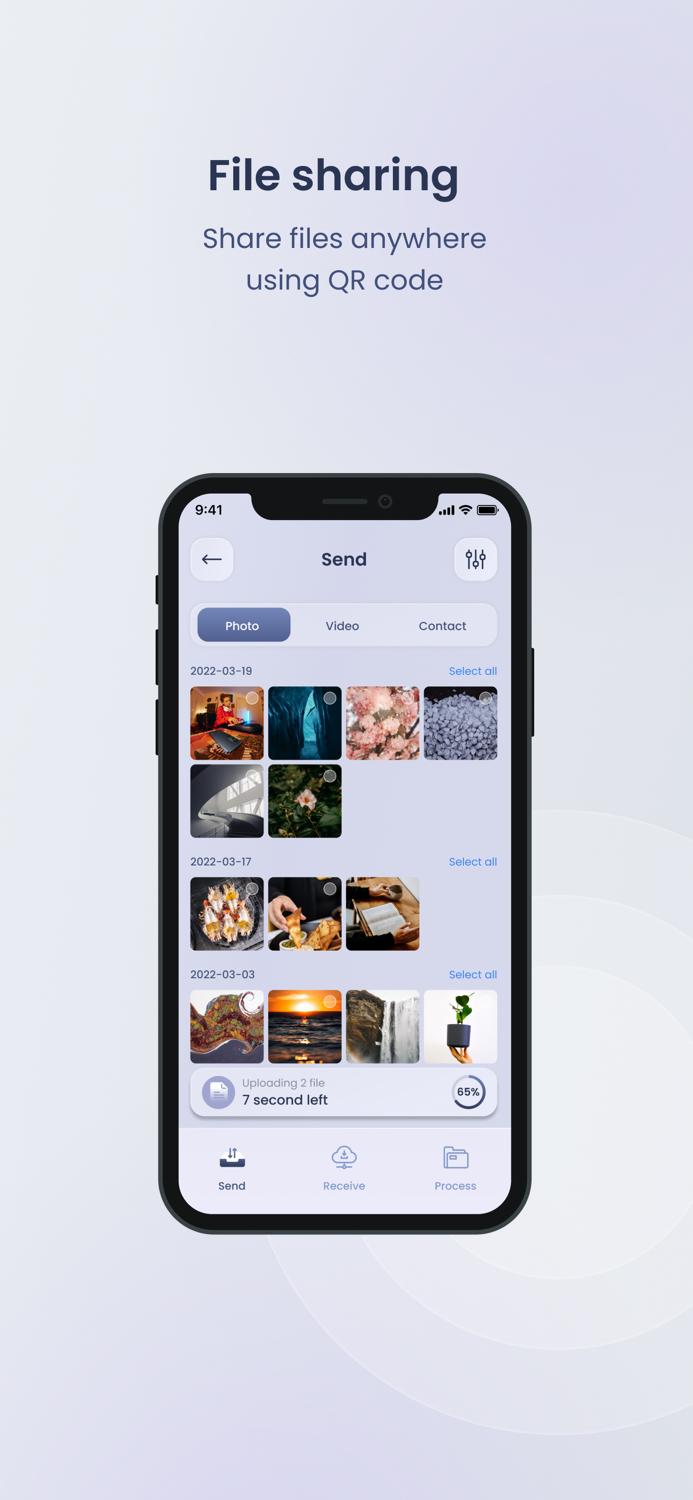 Data Transfer - Photos, Videos