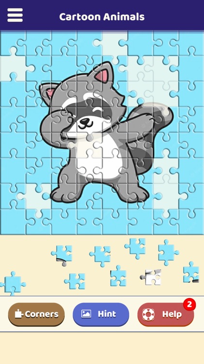 Cartoon Animals Puzzle screenshot-4