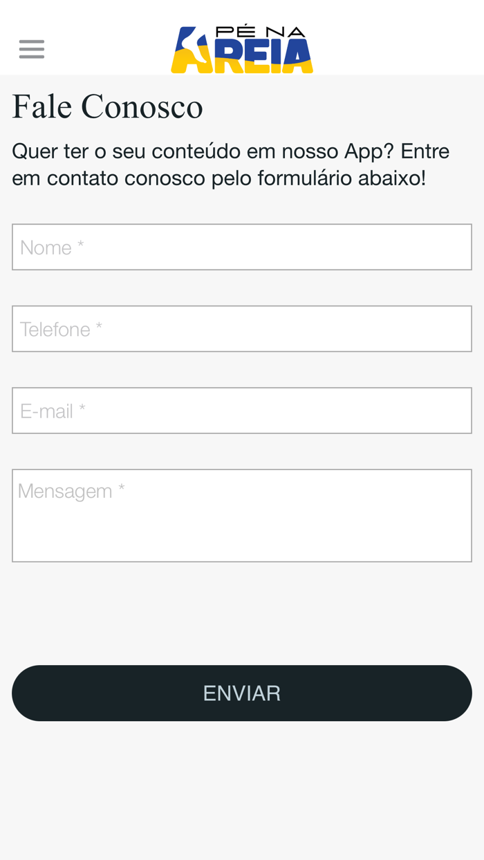 Pé na Areia Esportes
