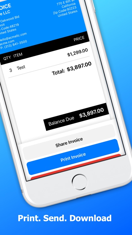 Billable - Invoice Maker screenshot-3