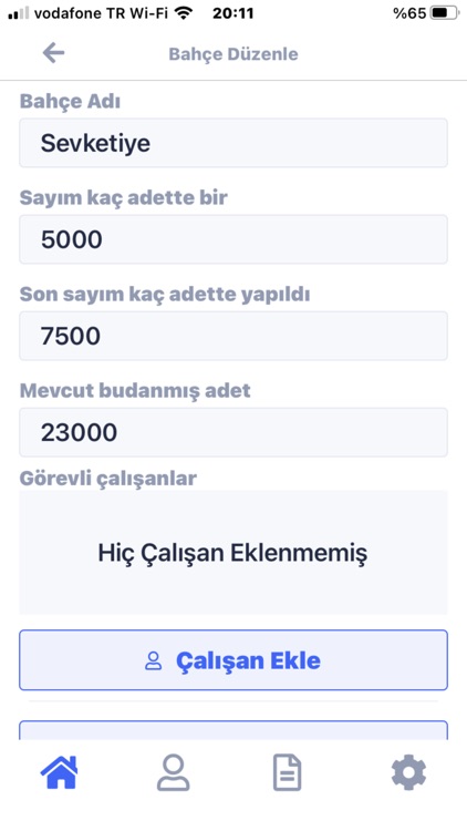 Bahçe Takip