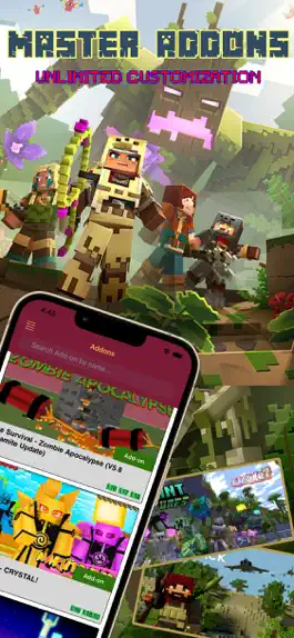 Game screenshot MCPE Addons For Minecraft PE ~ mod apk