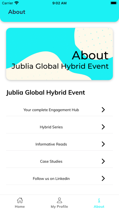 Jublia Global Hybrid Event screenshot 4