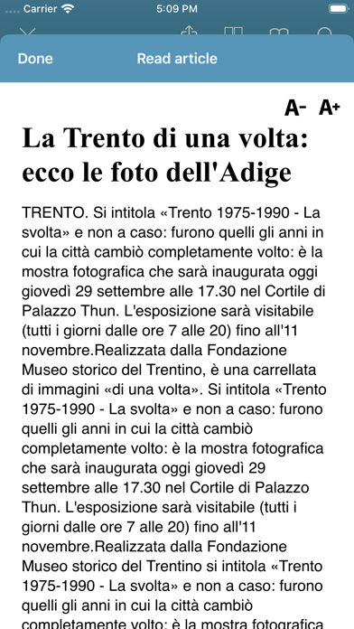 Il Nuovo Trentino • quotidiano screenshot 2