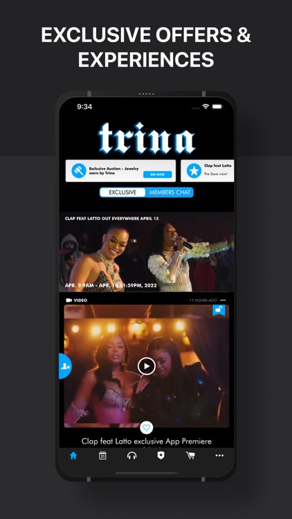 Trina - Official App By MySeat.com Media Inc.