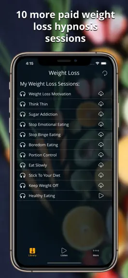 Game screenshot Hypnosis for Weight Loss apk
