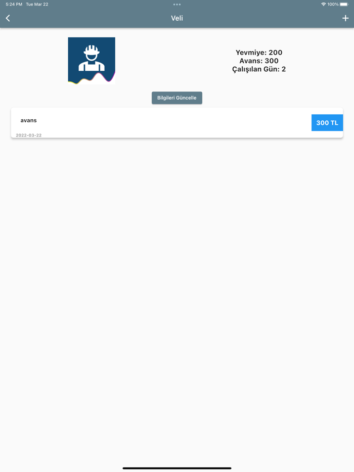 Puantaj Personel Gelir Takip