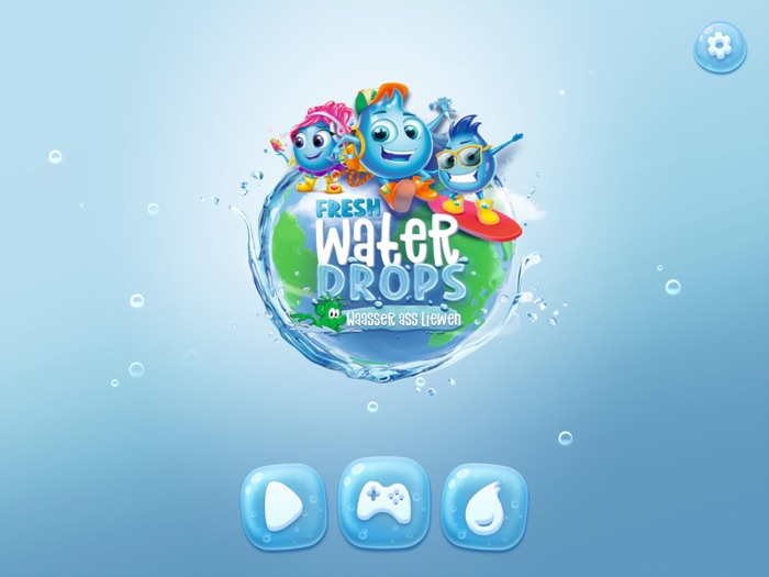 The Fresh water drops